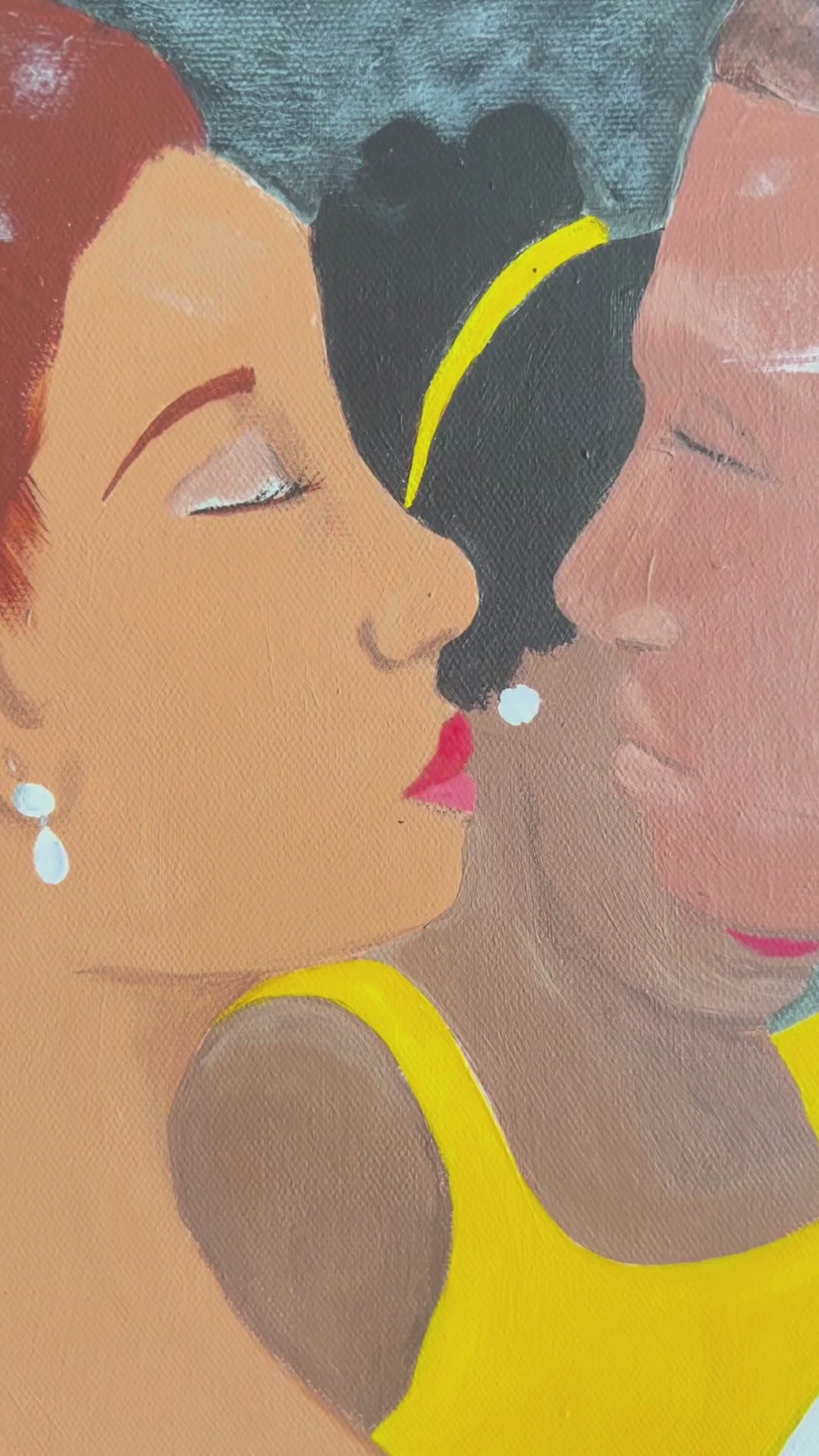 Black Tie Affair Stretched - Original Artwork