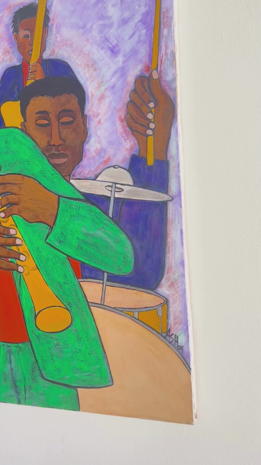 The Three Musicians - Original Artwork