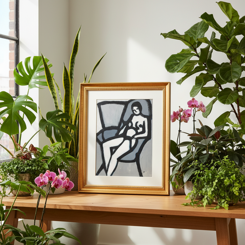 Vintage Figurative Black Art Print | African American Wall Decor