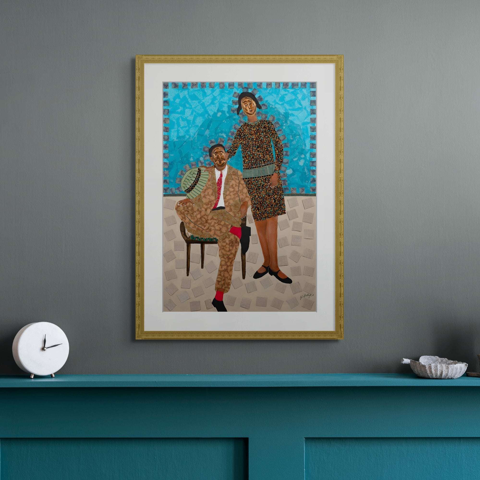 They Came Before Us -1 | African-inspired Art Print - Antionette's Artistry